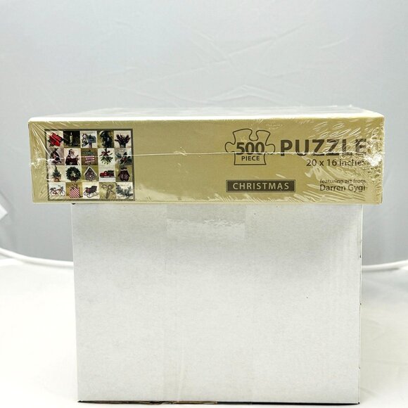Darren Gygi Christmas 500-Piece Puzzle 20"x16" Sullivans Home Collection Art - Picture 4 of 5